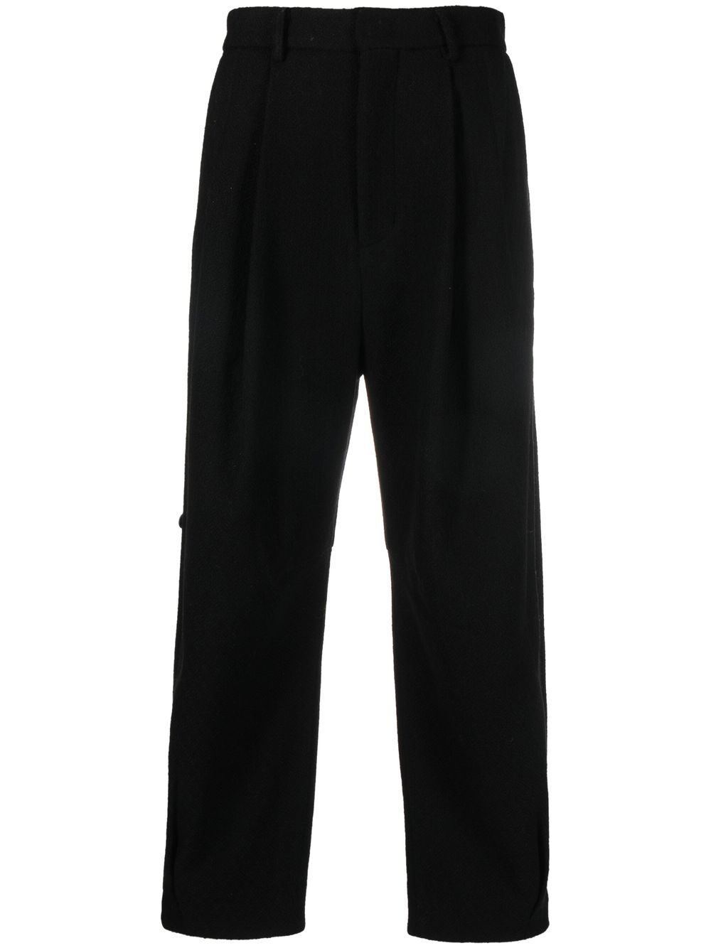 

Ader Error logo-patch tapered-leg trousers - Black