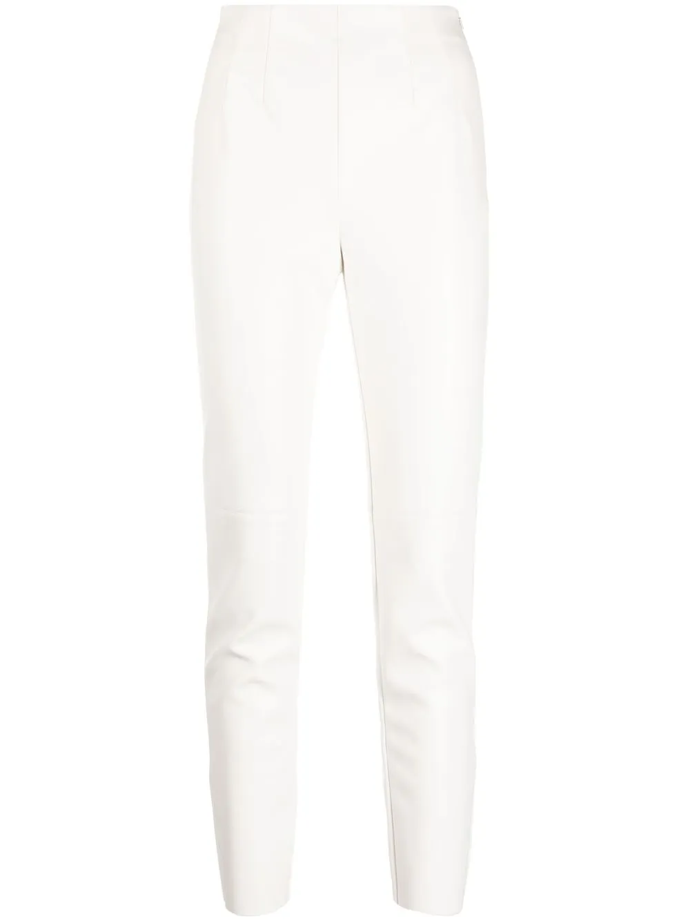 Philosophy Di Lorenzo Serafini High-rise Fitted Trousers In White