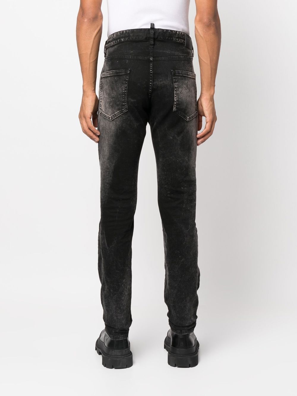 DSQUARED2 distressed skinny-cut jeans Men