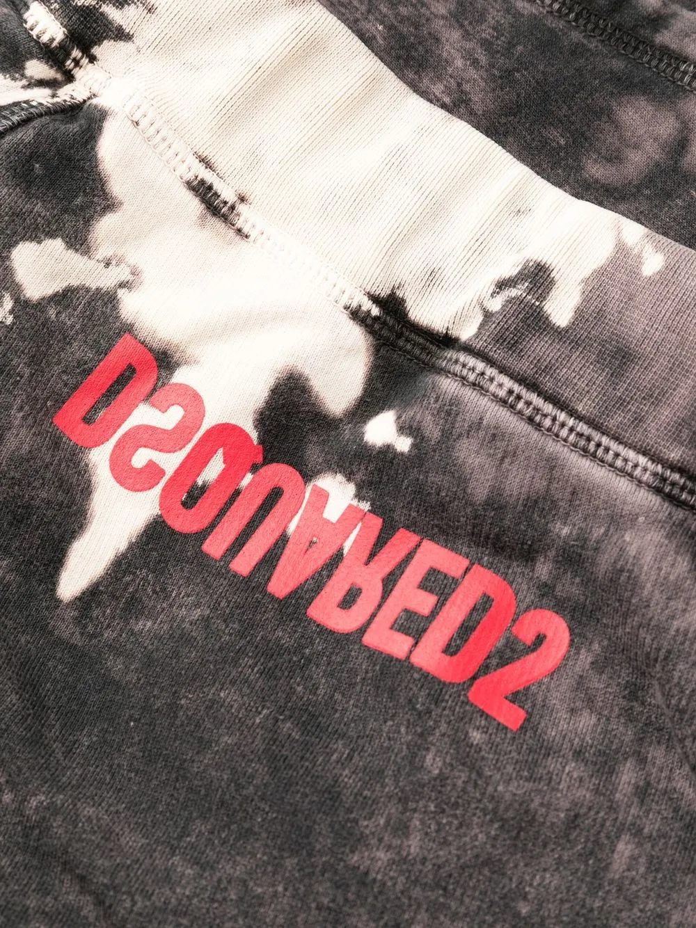 Distressed-Effect Logo Track Pants