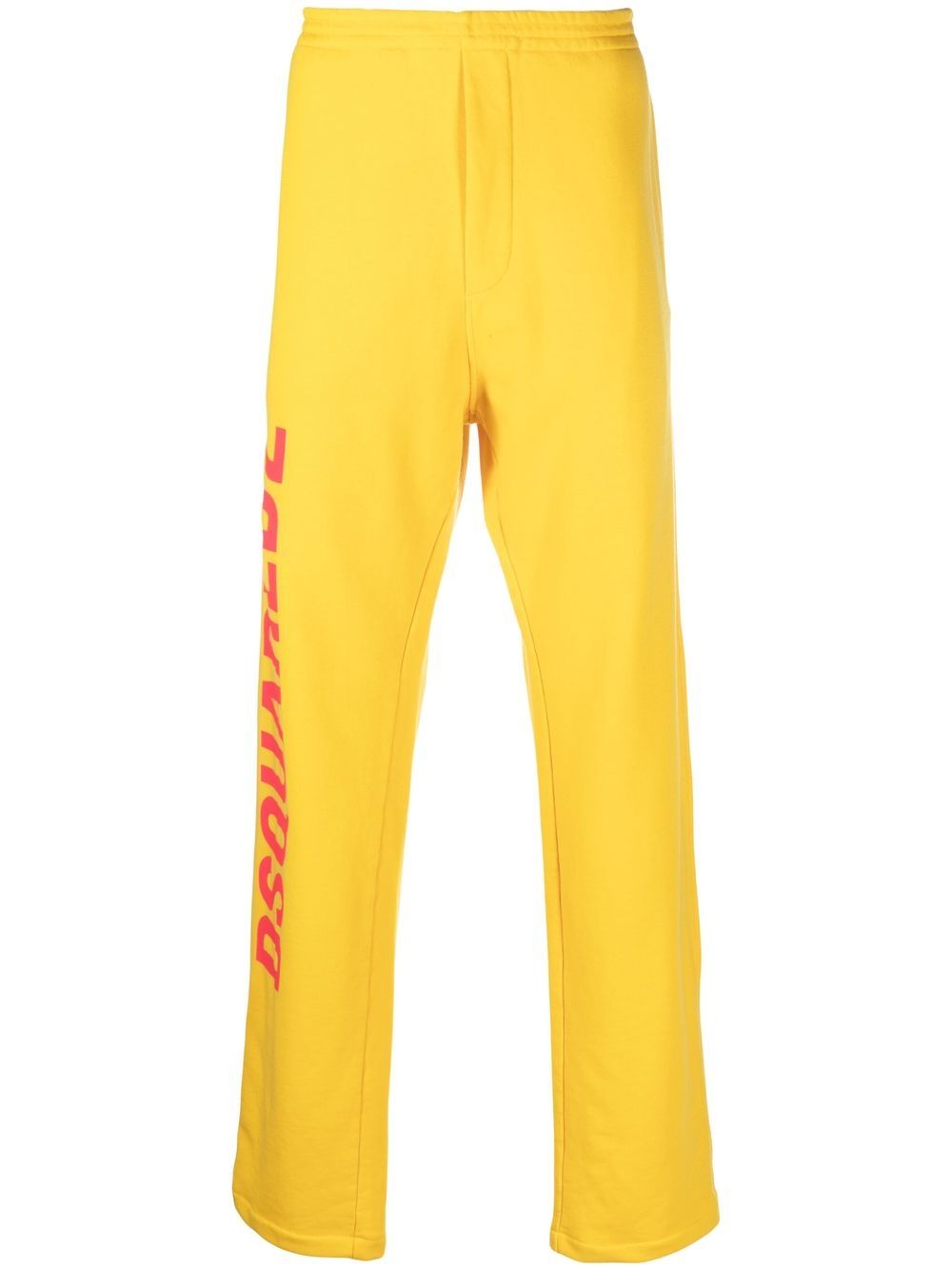 

Dsquared2 logo-print track pants - Yellow