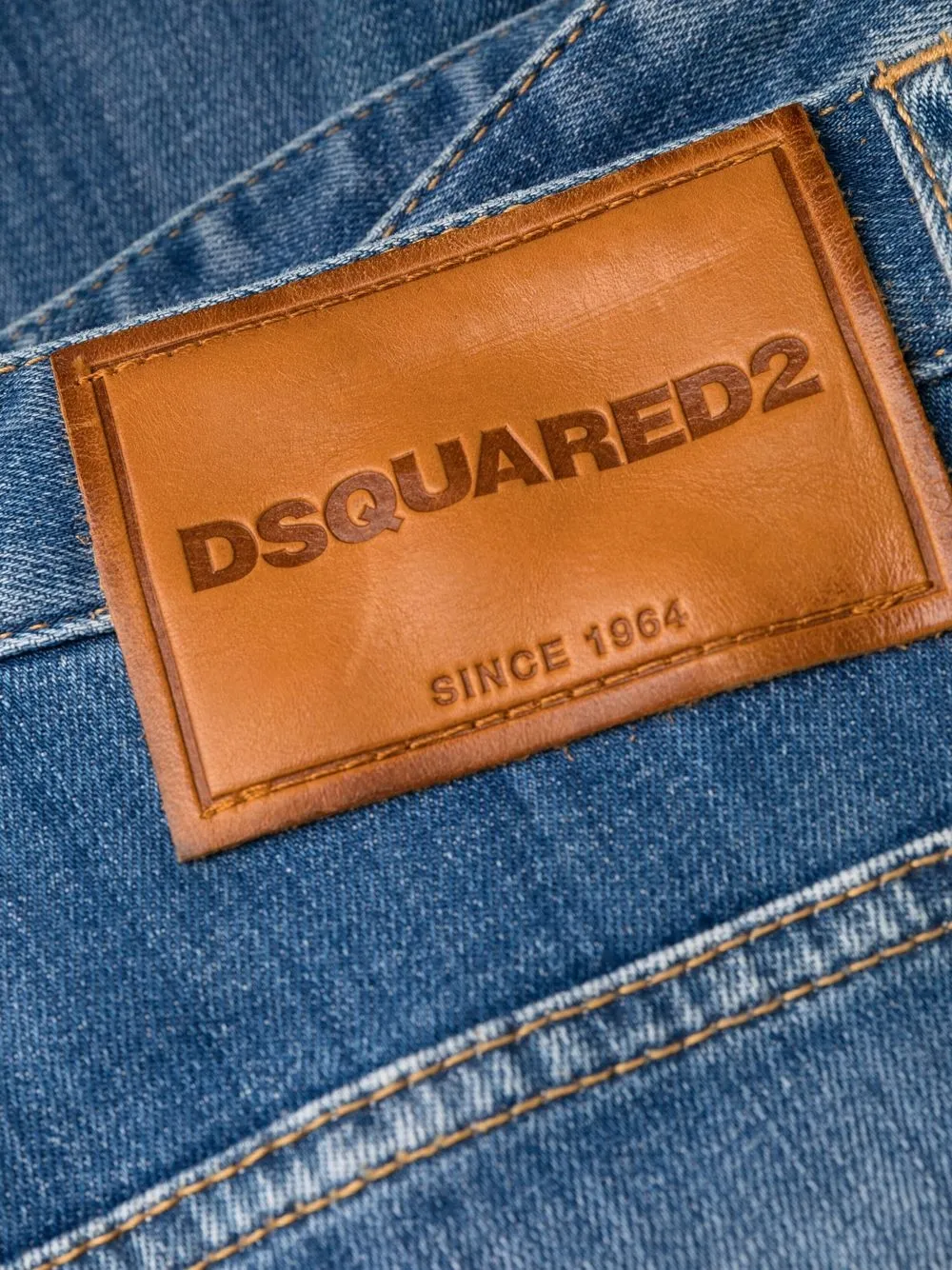 Dsquared2 DC Washed Denim Jeans - Farfetch