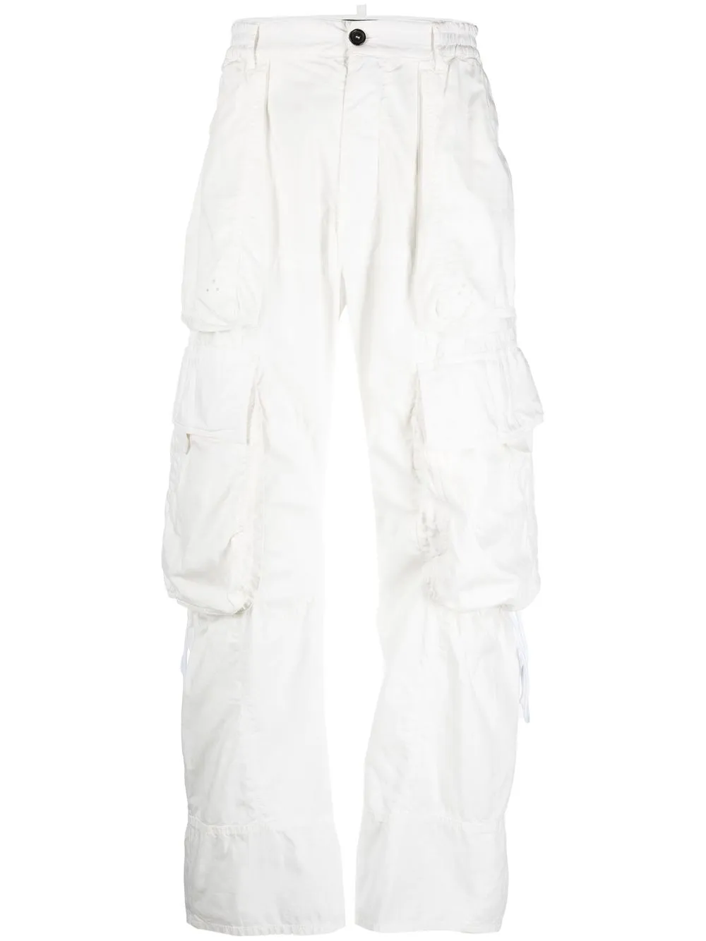 

Dsquared2 straight-leg cargo trousers - White