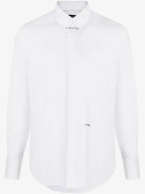 DSQUARED2 Easy slim pin collar shirt