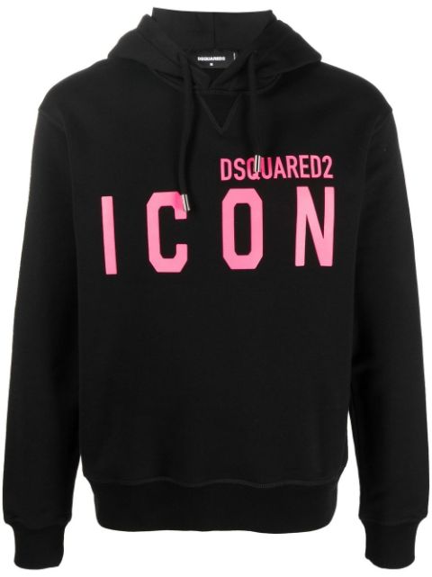 DSQUARED2 Icon logo-print hoodie Men