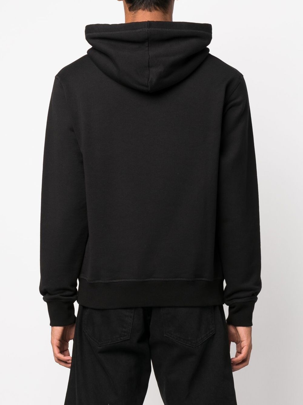 Shop Dsquared2 Icon Logo-print Hoodie In Black