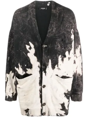 Dsquared2(ディースクエアード)メンズ カーディガン - FARFETCH Dsquared2(ディースクエアード)メンズ カーディガン - FARFETCH
