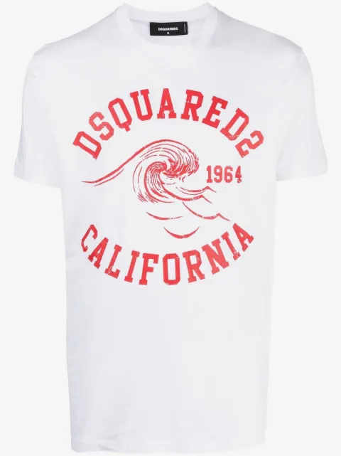 DSQUARED2 playera manga corta con estampado gráfico