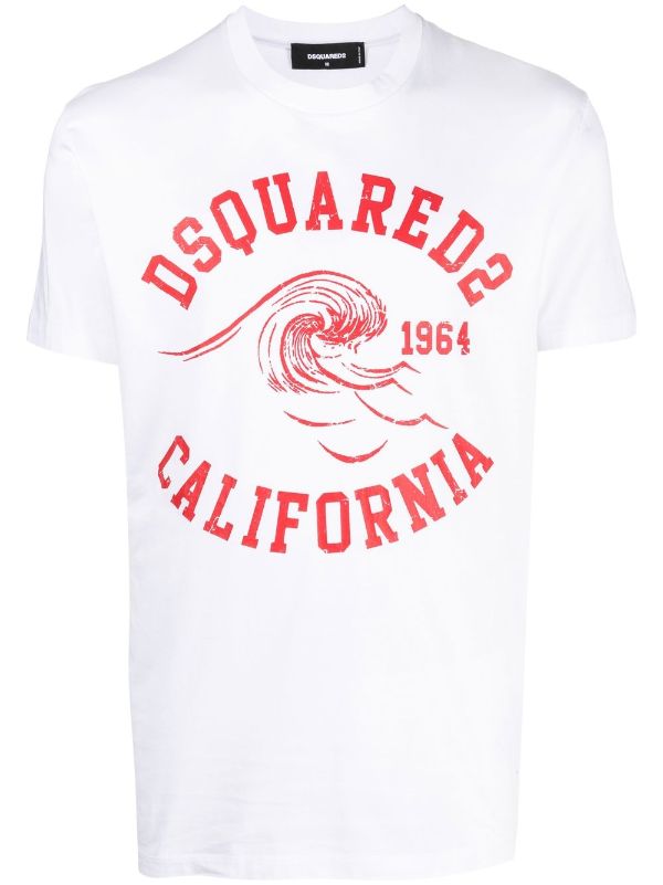 Dsquared2 graphic-print Short-Sleeve T-Shirt - White