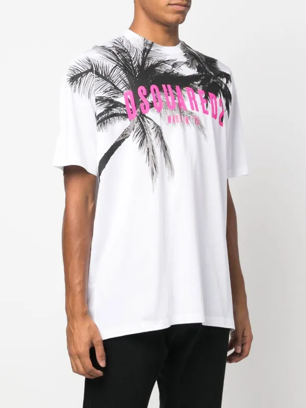 DSQUARED2 グラフィック Tシャツ | ホワイト | FARFETCH JP