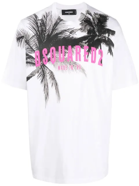 Dsquared2 graphic-print logo T-shirt