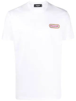 dsquared2 patch t shirt