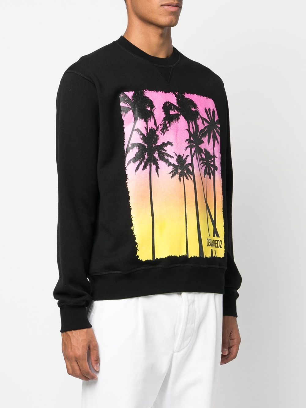 DSQUARED2 graphic-print logo sweatshirt Men