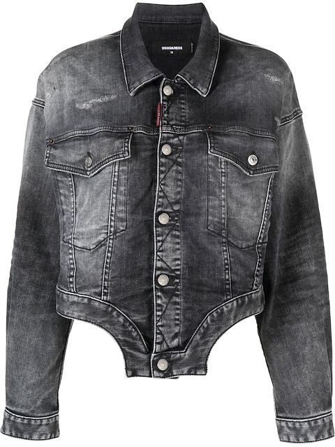 Dsquared2 cropped denim jacket 