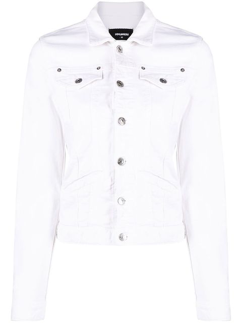 Dsquared2 buttoned long-sleeve jacket