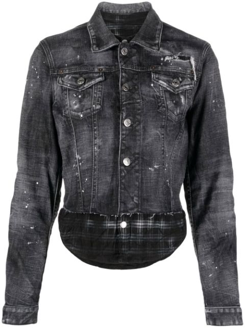 DSQUARED2 distressed-effect denim jacket Women