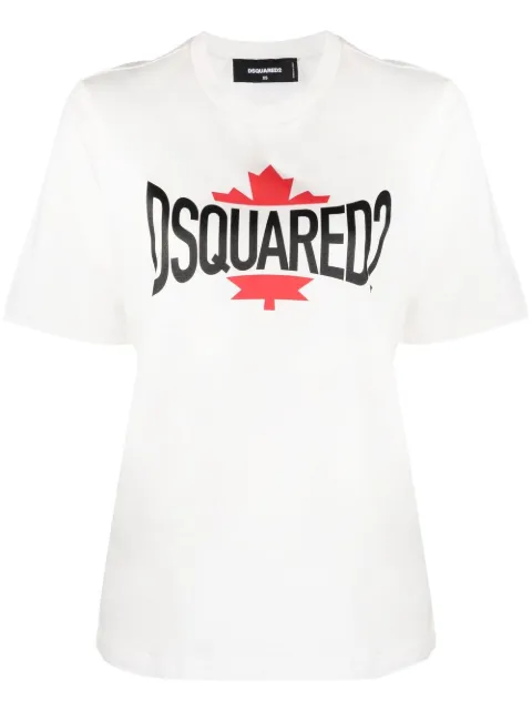 Dsquared2 maple leaf-print T-shirt