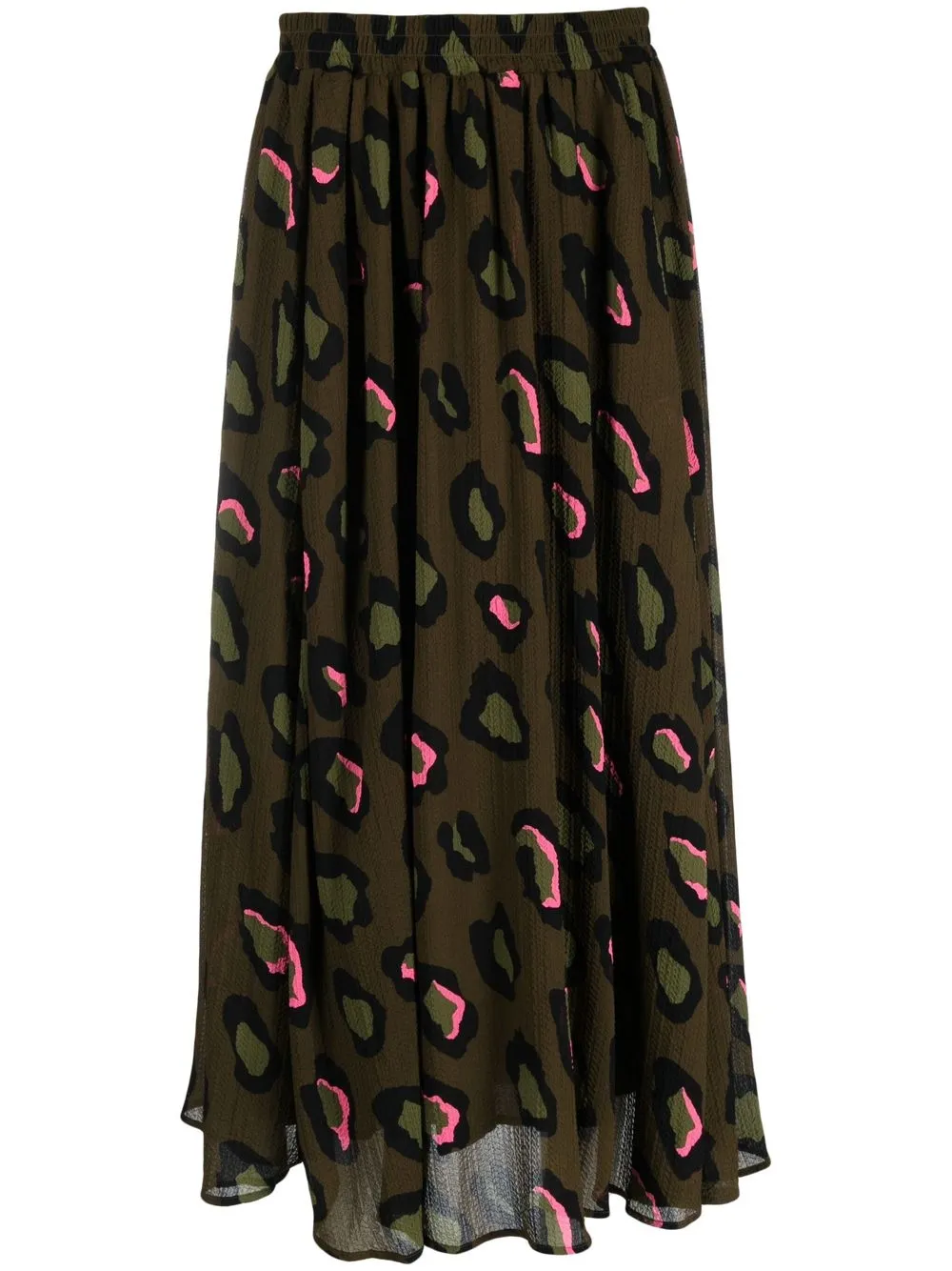 Essentiel Antwerp abstract-print A-line Skirt - Farfetch