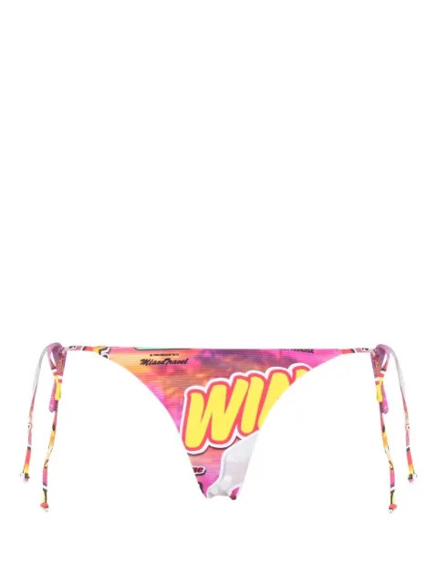 Miaou Kauai Bikinihöschen mit Lotto-Print