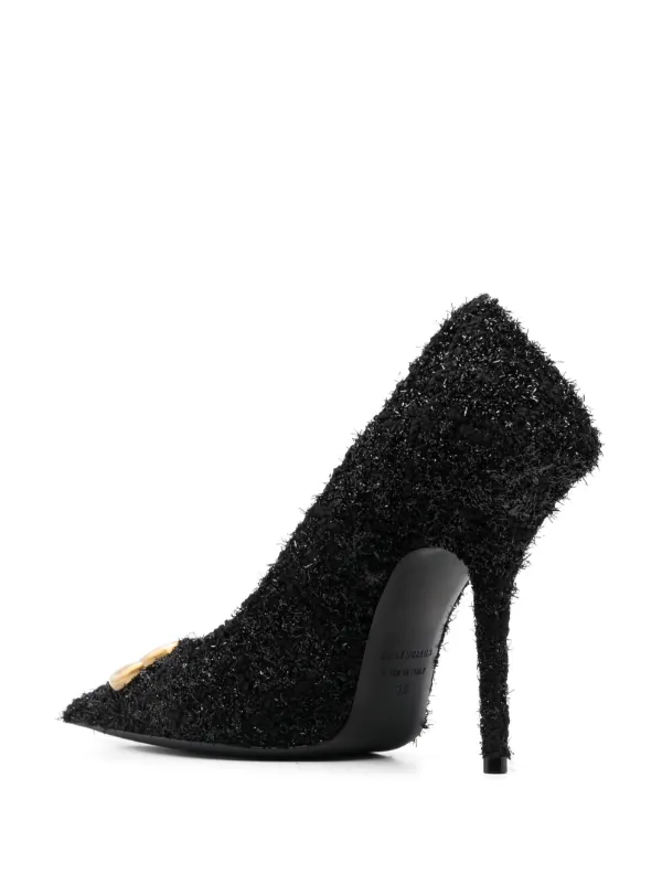 Balenciaga glitter hot sale pumps