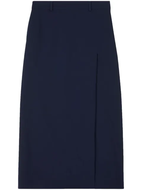 Balenciaga front slit skirt 