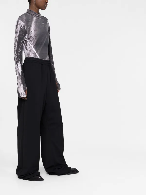 Balenciaga wide clearance leg trousers