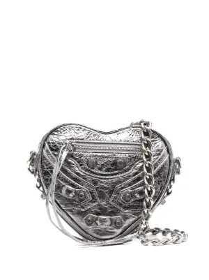 Silver handle and crossbody bag – Belachica