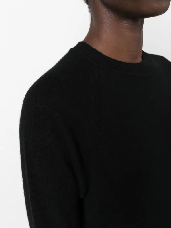 Barrie クルーネック カシミアセーター | ブラック | FARFETCH JP