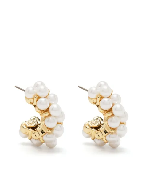 Kenneth Jay Lane huggie hoop earring