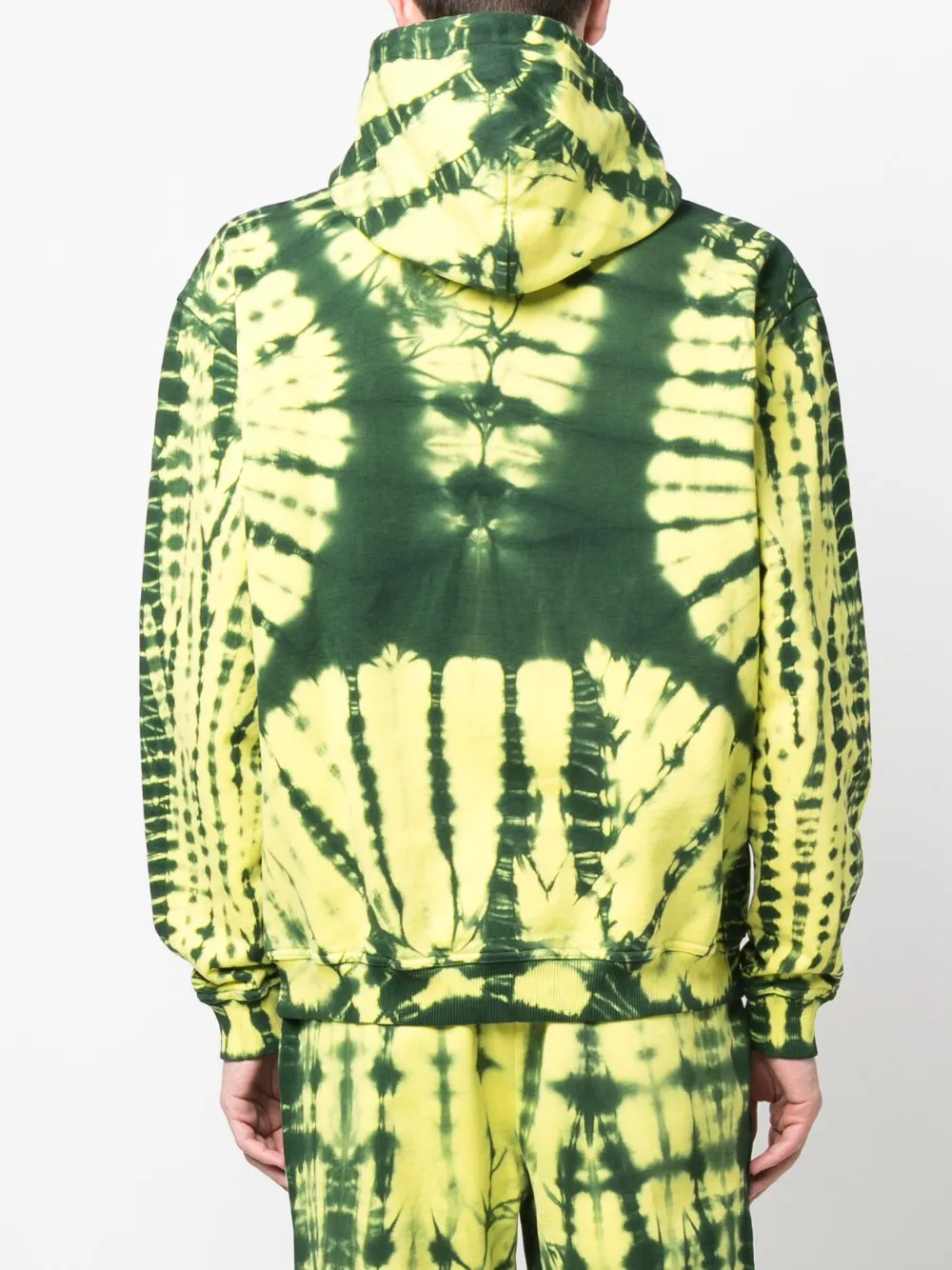 AGR HAPPINESS ABSTRACT-PRINT HOODIE