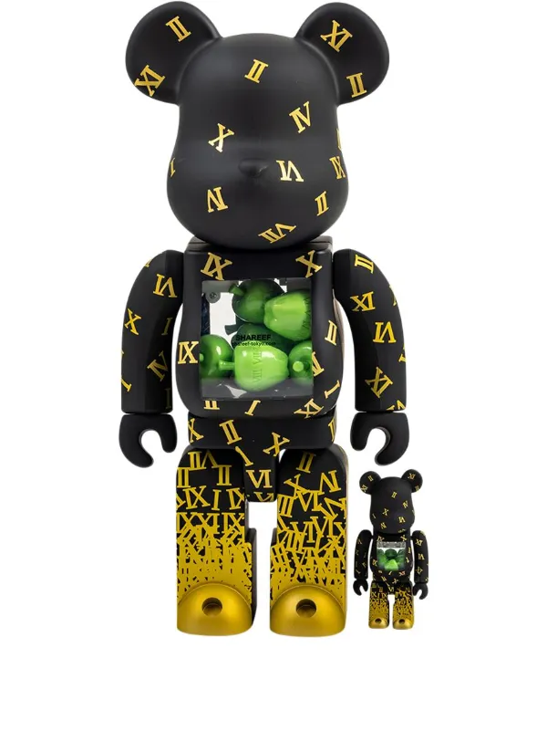 x Shareef 3 BE@RBRICK 100% and 400% figure set