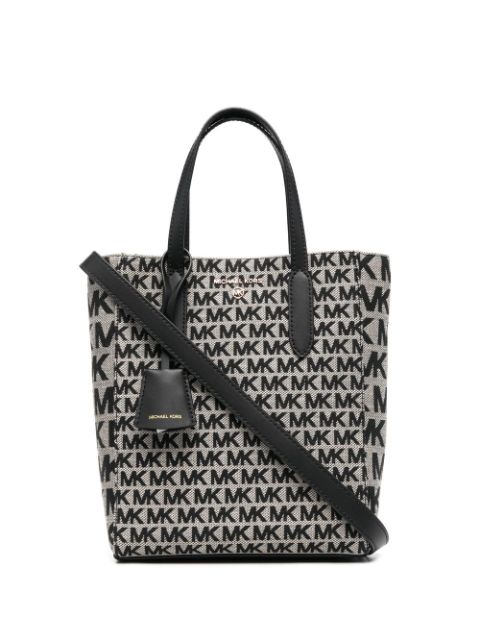 Michael Kors logo-jacquard Tote Bag - Farfetch