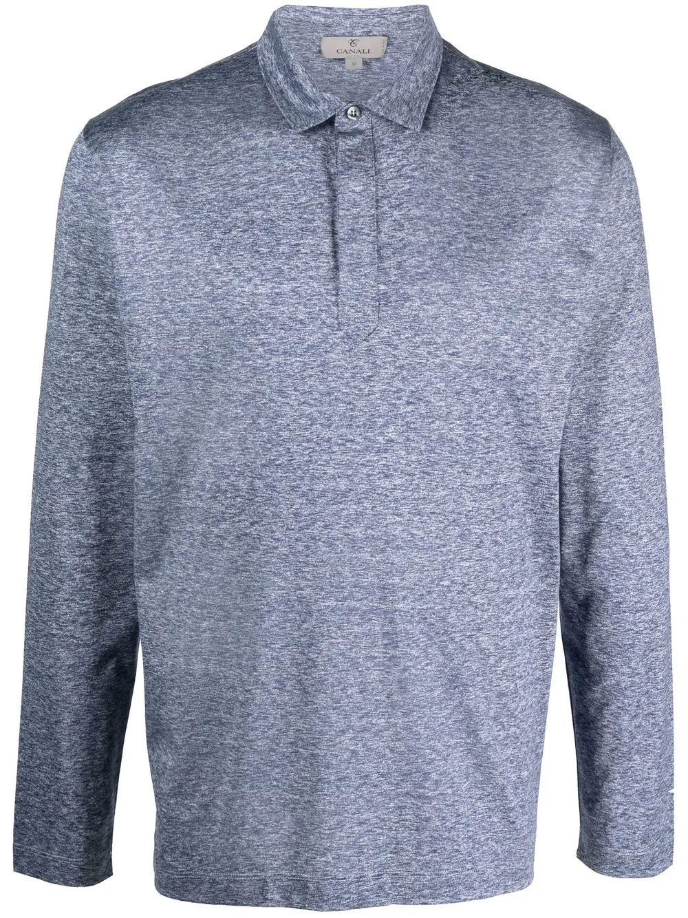 

Canali playera tipo polo tejida - Azul