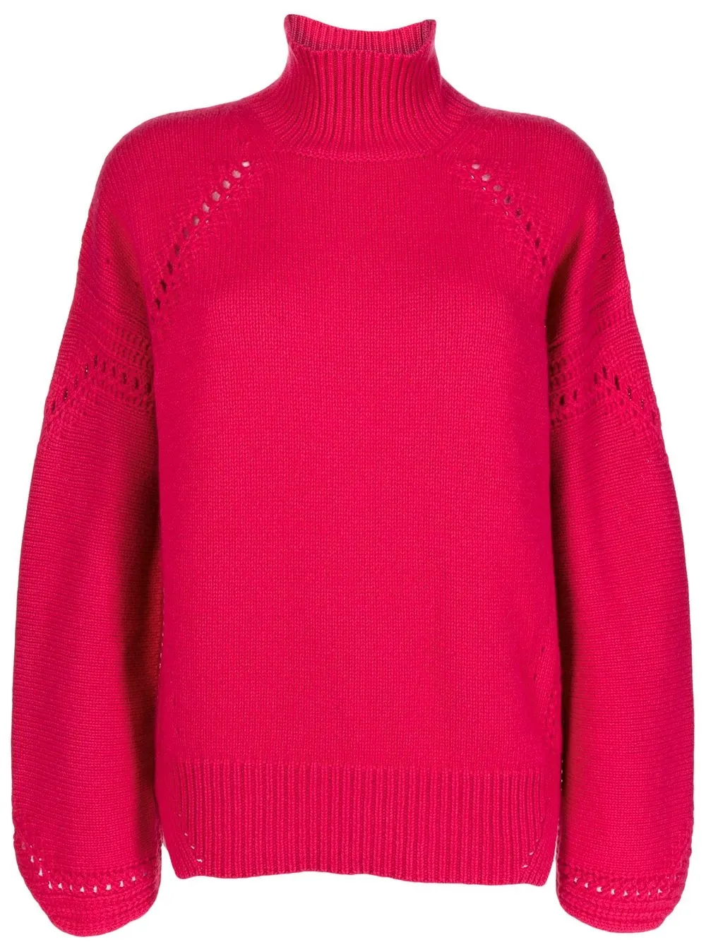

Ermanno Scervino suéter con cuello de tortuga - Rosado