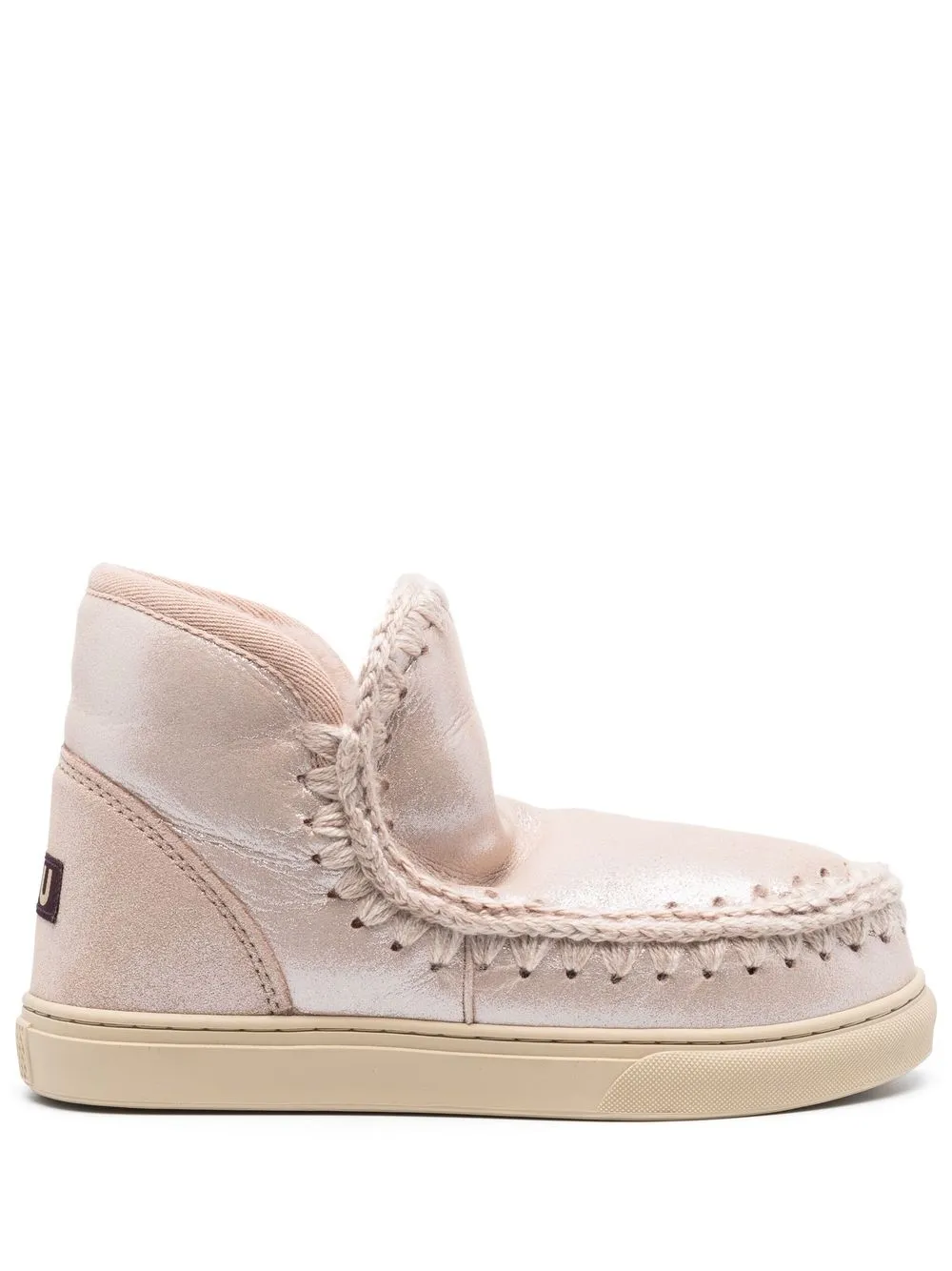 

Mou Kids sheepskin ankle boots - Pink