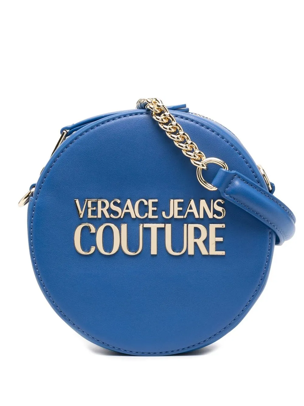 

Versace Jeans Couture bolsa crossbody capitonada - Azul