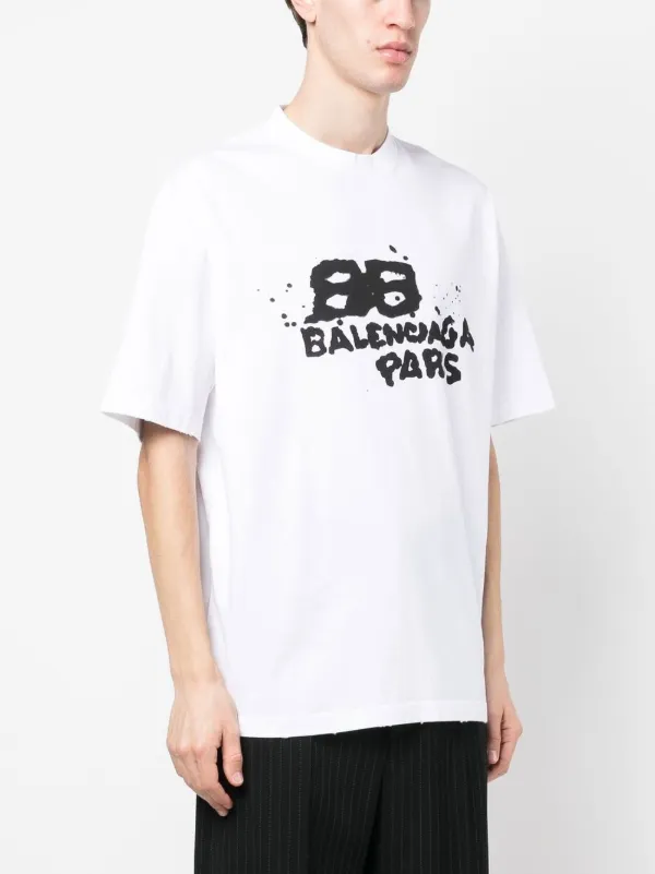 Farfetch balenciaga hot sale t shirt