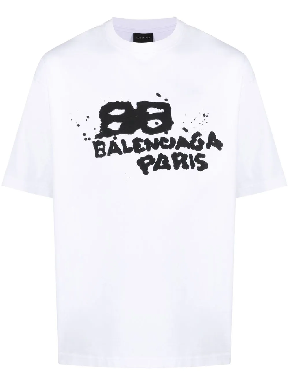 

Balenciaga logo-print short-sleeve T-shirt - White