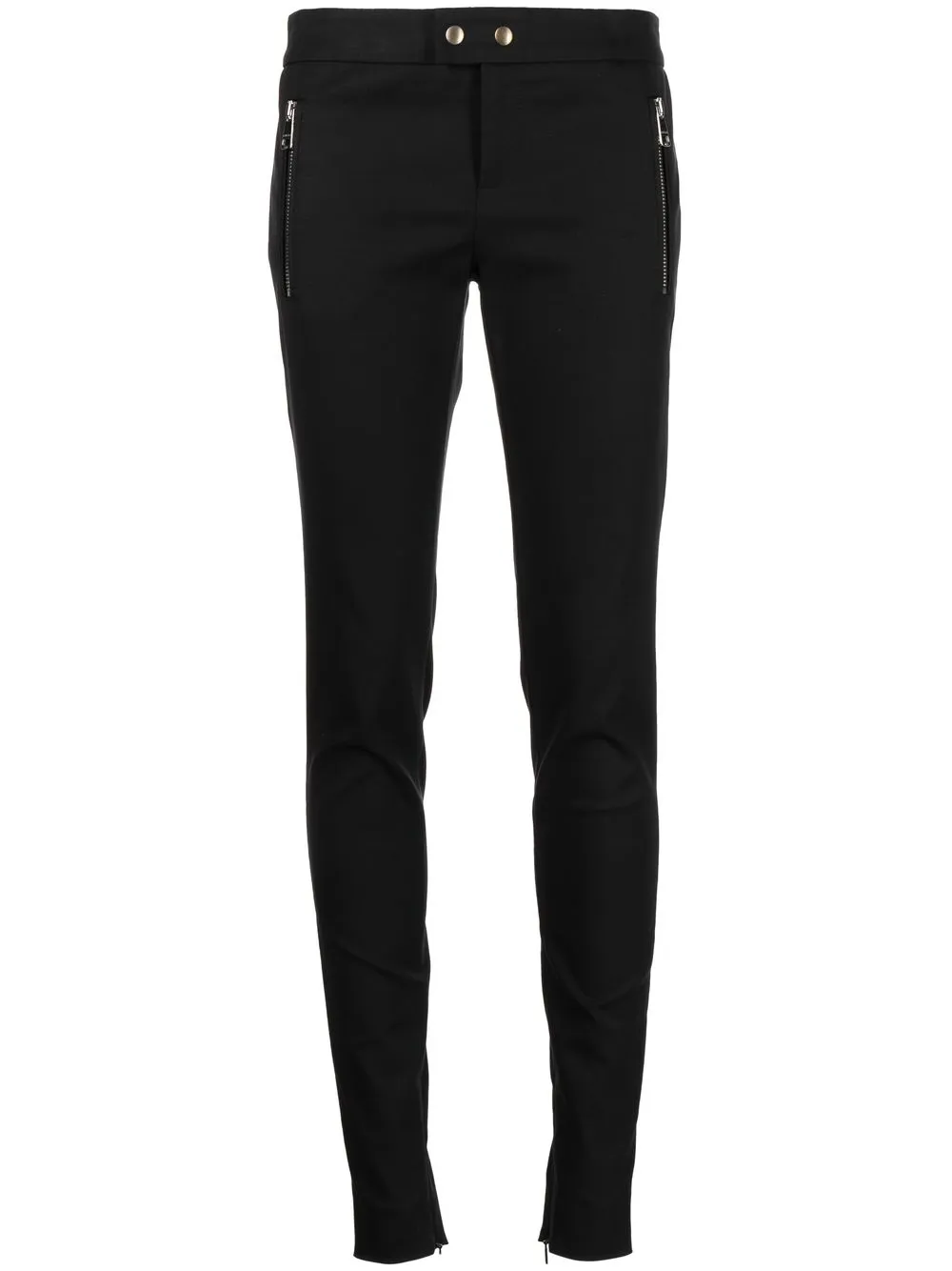 

Gucci Pre-Owned 2010s low rise skinny trousers - Black