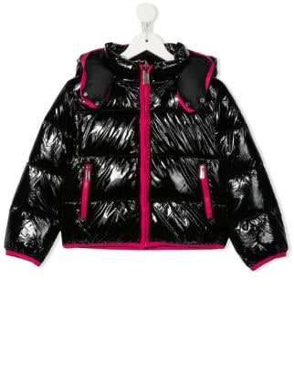 Moschino Kids Padded zip-up Jacket - Farfetch