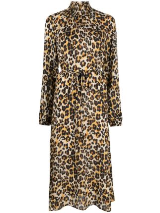 Essentiel Antwerp leopard-print Dress - Farfetch