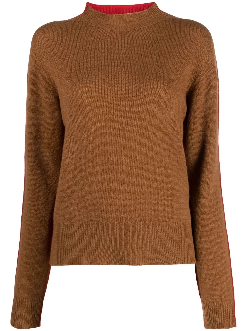 

Essentiel Antwerp two-tone jumper - Brown