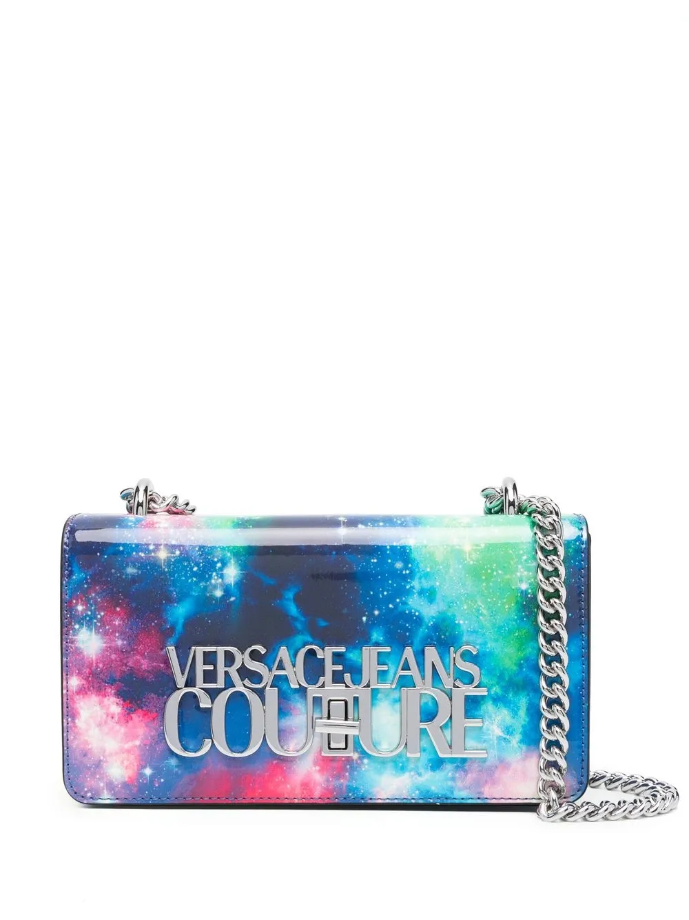 

Versace Jeans Couture bolsa crossbody con estampado Space Couture - Azul