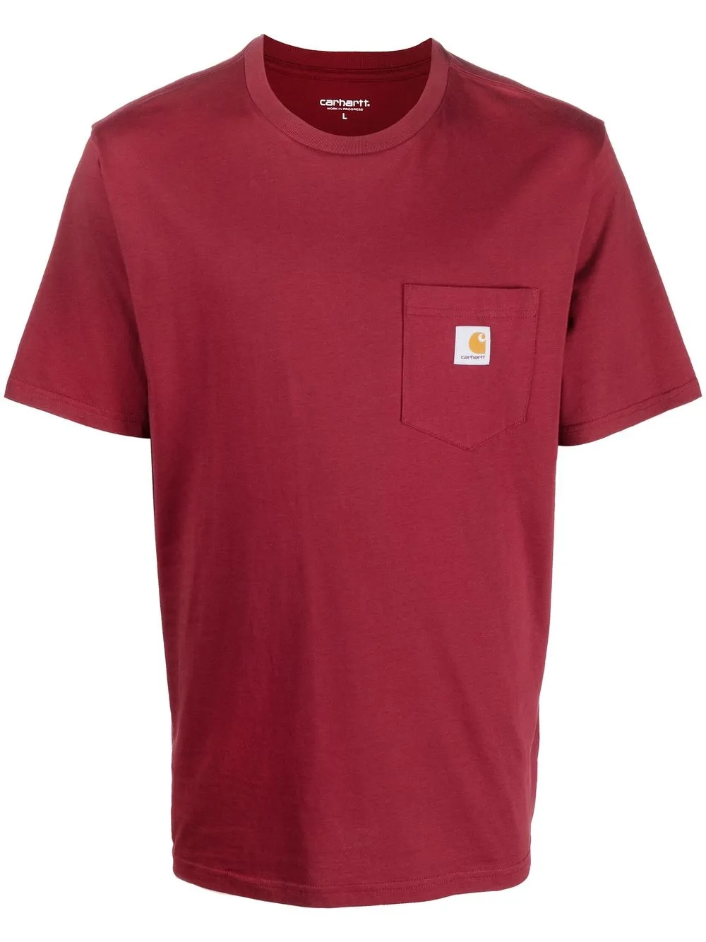 

Carhartt WIP logo-patch cotton T-shirt - Red