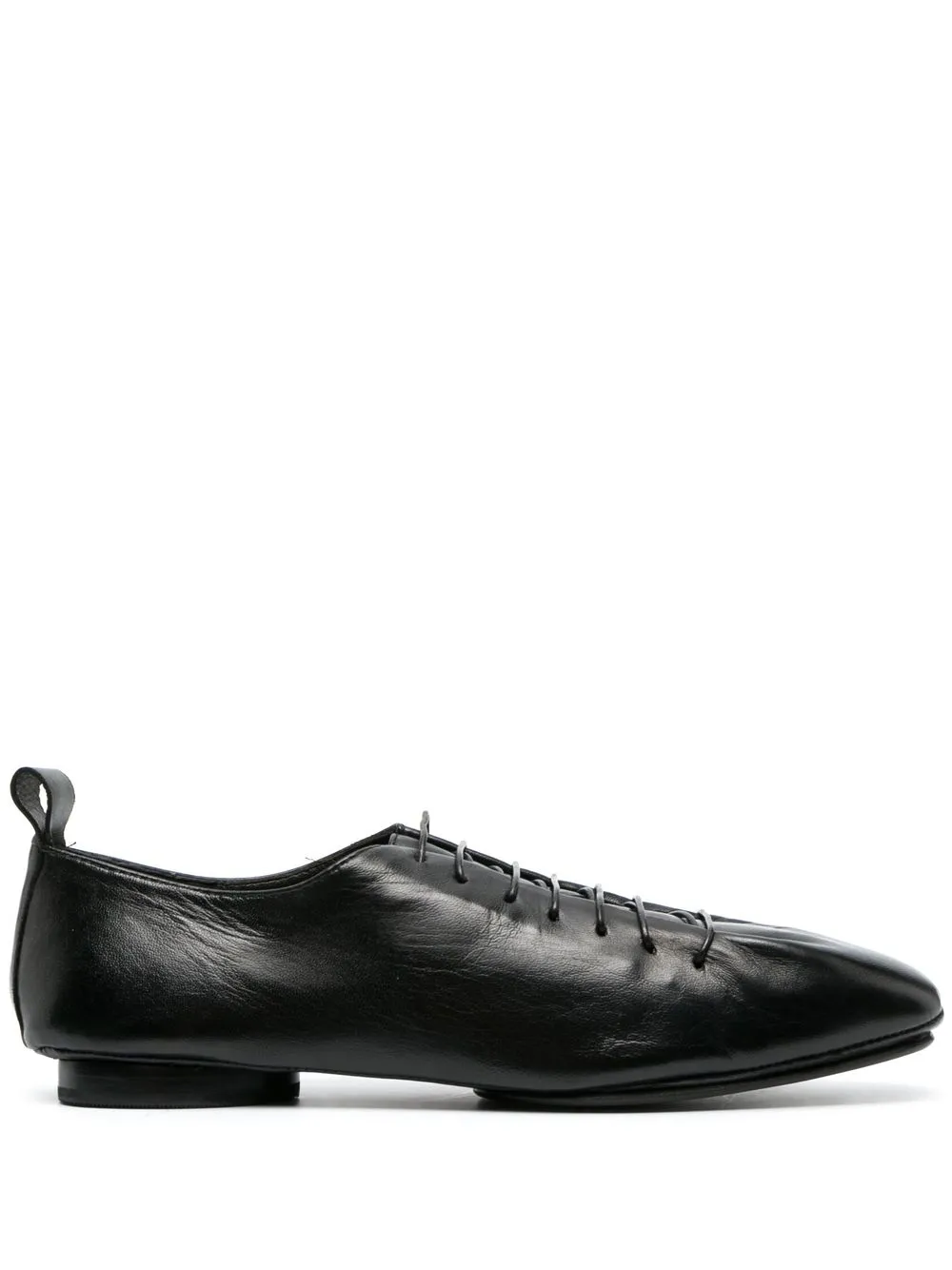 

St. Agni square-toe lace-up pumps - Black