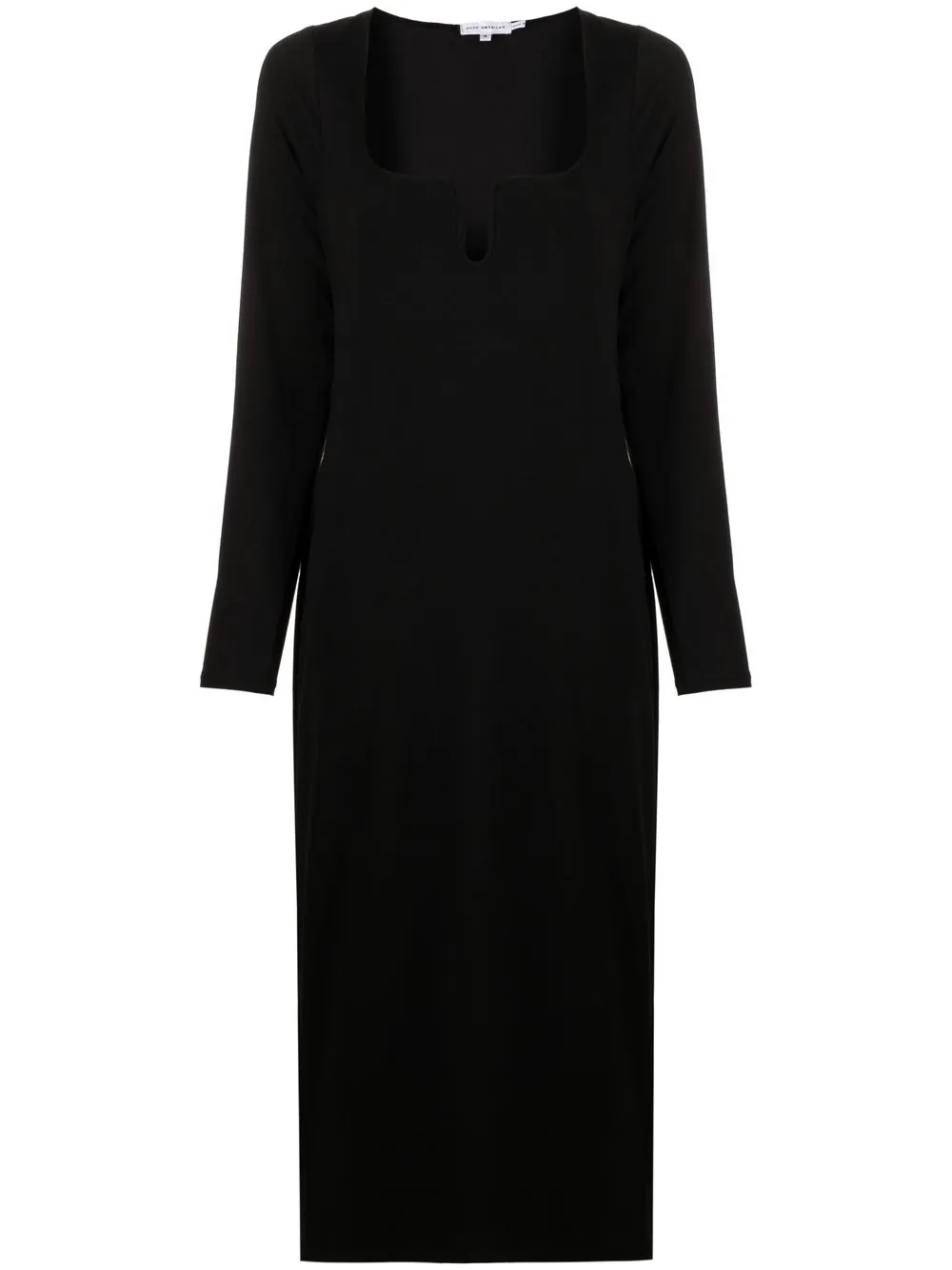 Good American U-ring Midi Dress - Farfetch