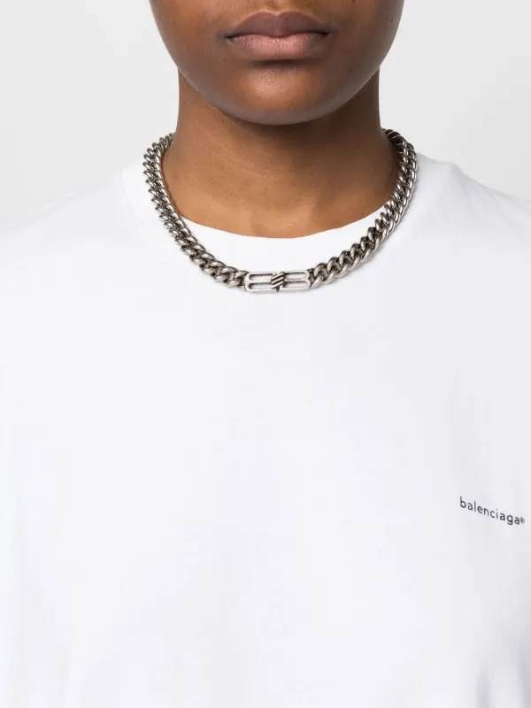 BB-Icon curb chain necklace