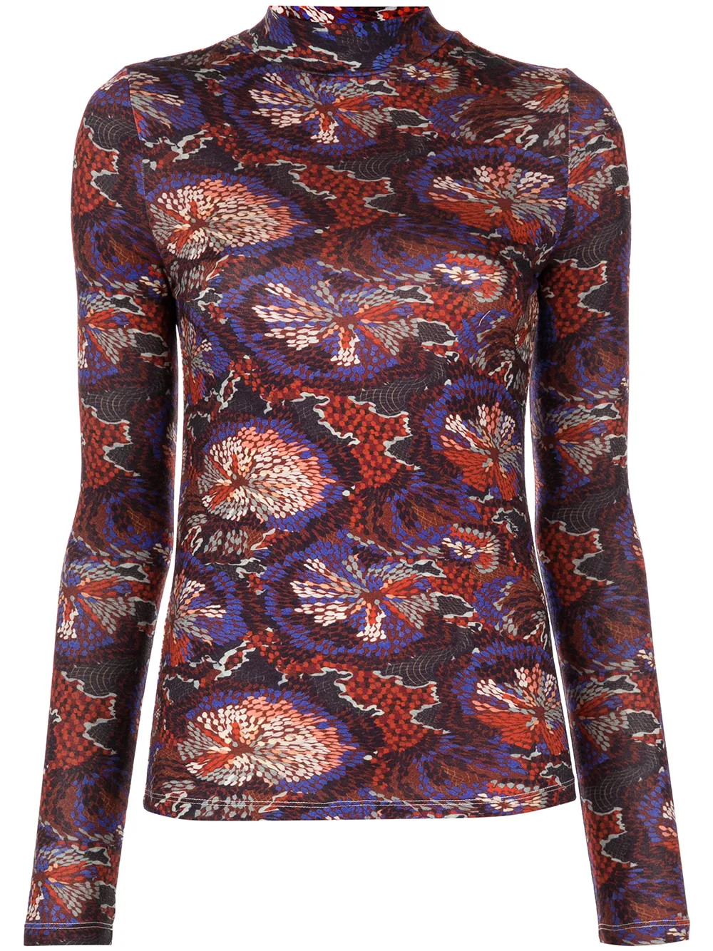 

Chufy top con estampado Zoe - Azul