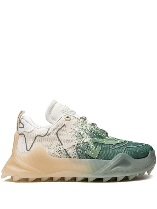 Off-White Odsy Mesh Low-top Sneakers - Green