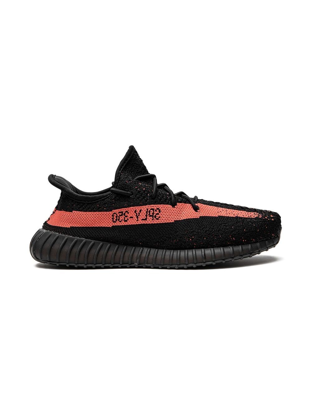 Adidas Yeezy Kids Yeezy Boost 350 v2 "Core Black Red" sneakers